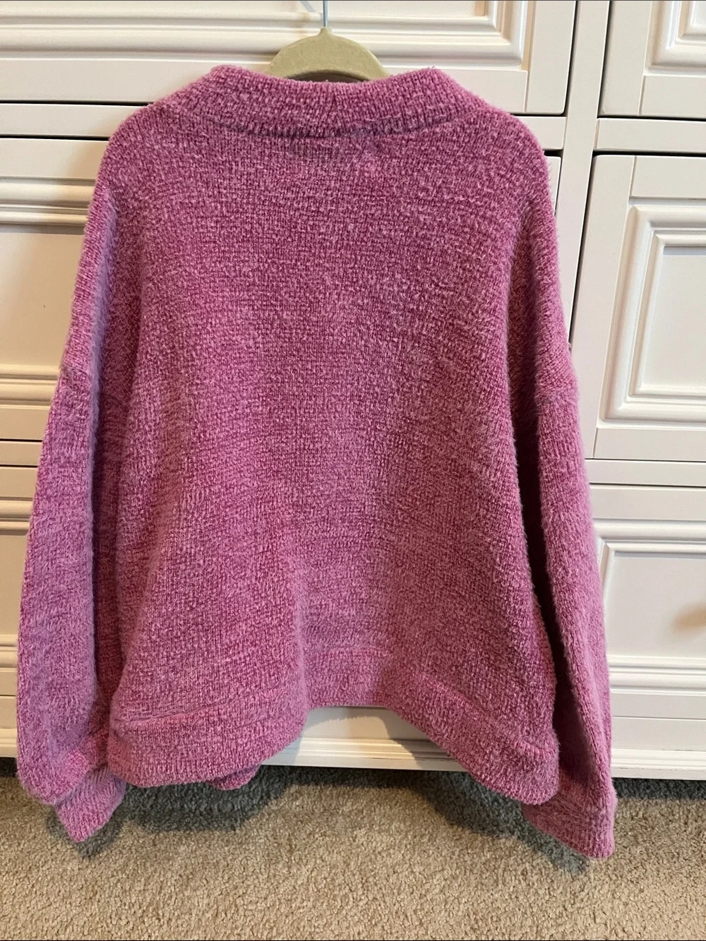 Old Navy Girls Plush Turtleneck Sweater in Pink
